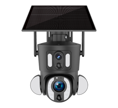SD3210 Dual Lens Solar  Camera